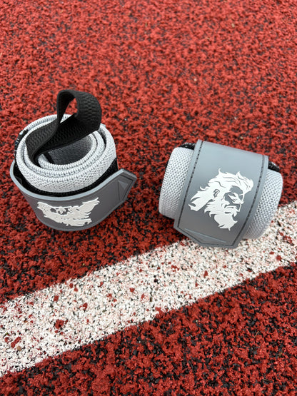 Zeus Athletics Havy Duty Wrist Wraps - Gray